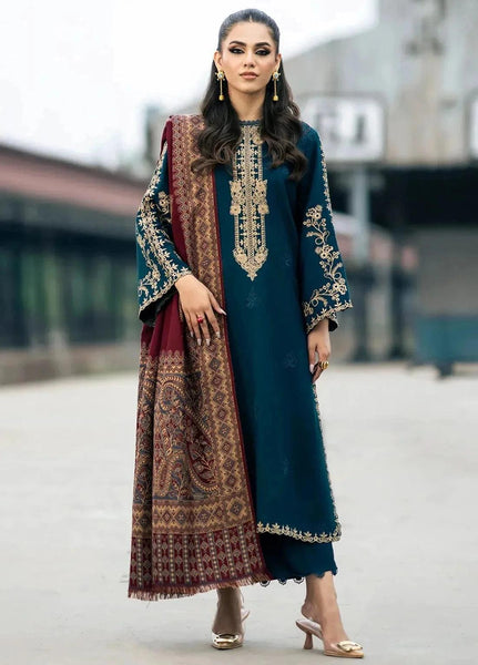 Lawn 3pc with diamond dupatta Unstiched
