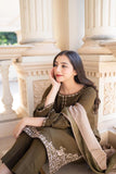 Lawn 3pc with diamond dupatta Unstiched