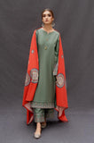 Lawn 3pc with diamond dupatta Unstiched