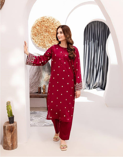 LAWN 2PC Embroidered
