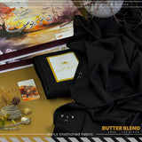 Libas-e-Yousaf Butter Blend - Jet Black